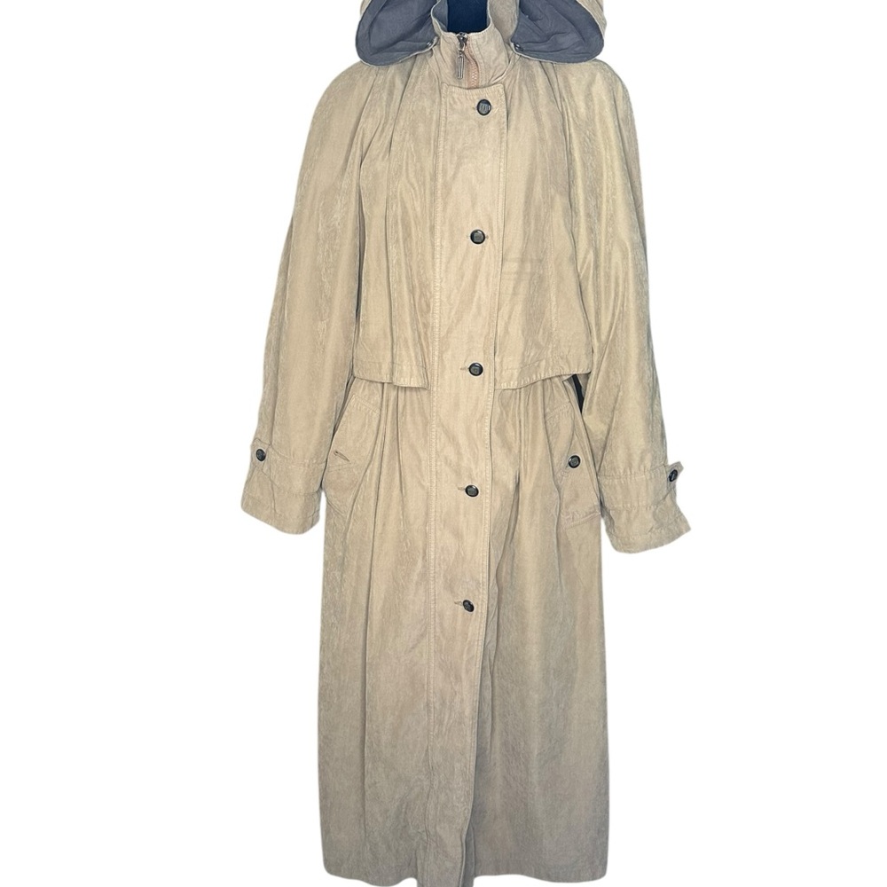 Women’s Vintage Fleet Street Trench Coat – Khaki – Size 12
